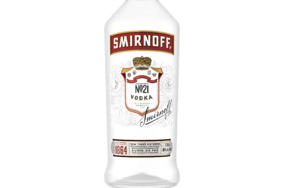 SMIRNOFF VODKA REGULAR (1 x 1750ML)