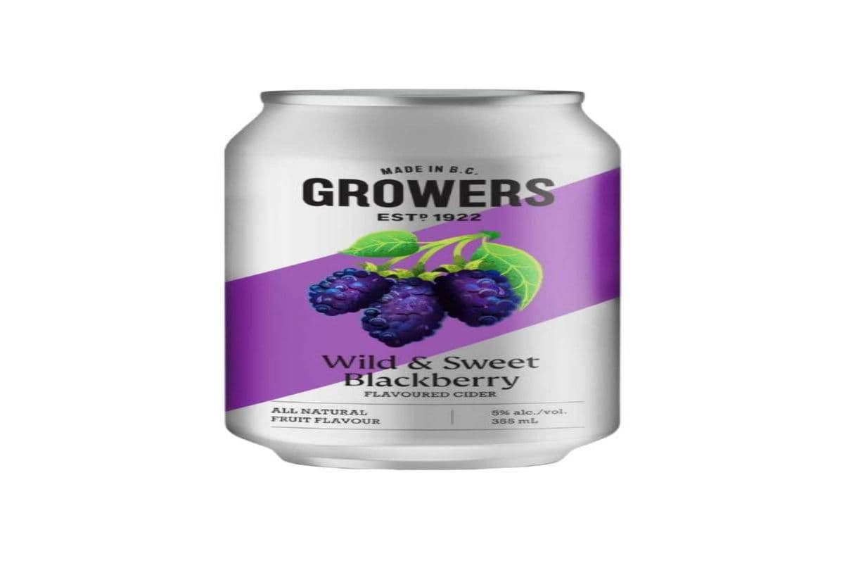 GROWERS BLACKBERRY 6 CANS (1 x 6 CANS)