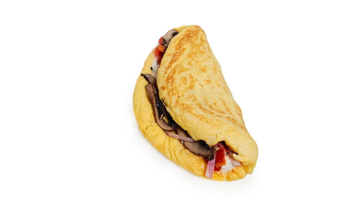 Roasted Veggie & Cheese Omelet