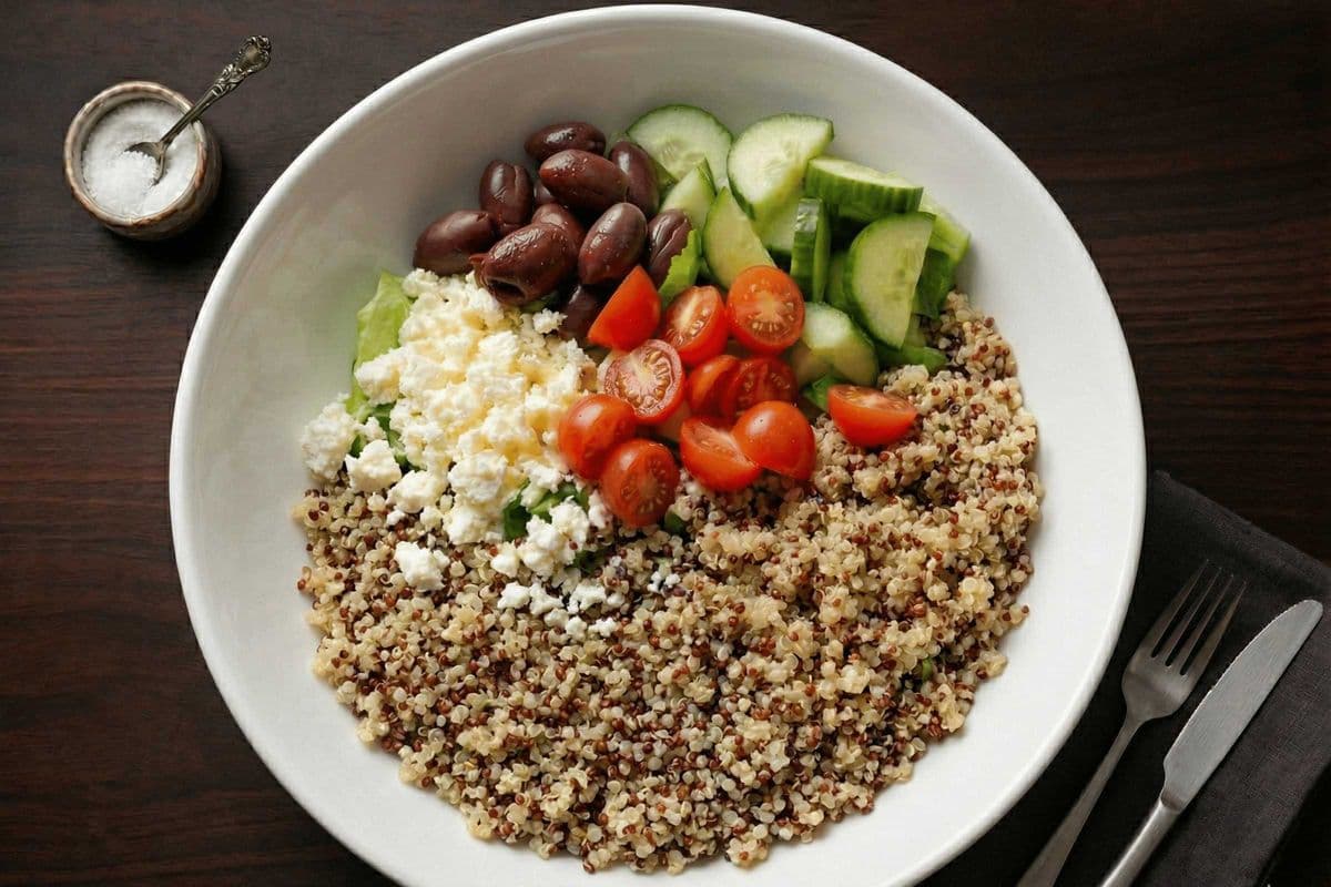 Mediterranean Quinoa Power Salad
