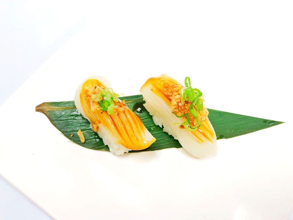 Roasted IKA Squid Sushi (2pcs)