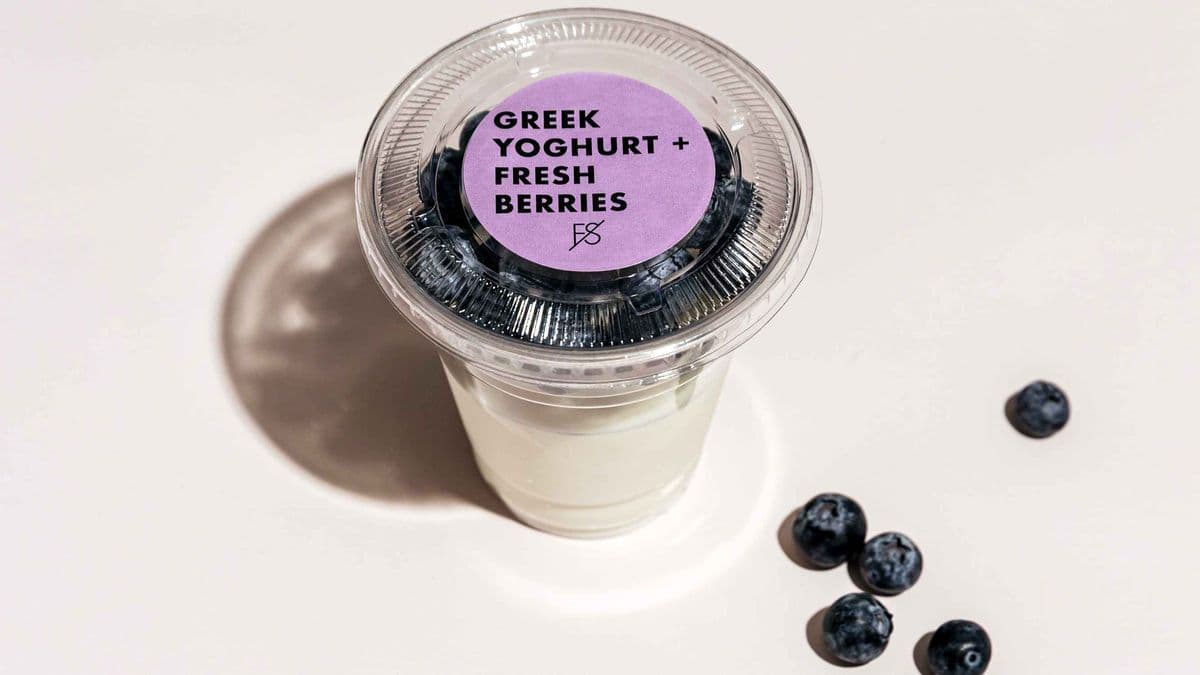 Greek Yoghurt + Fresh Berries