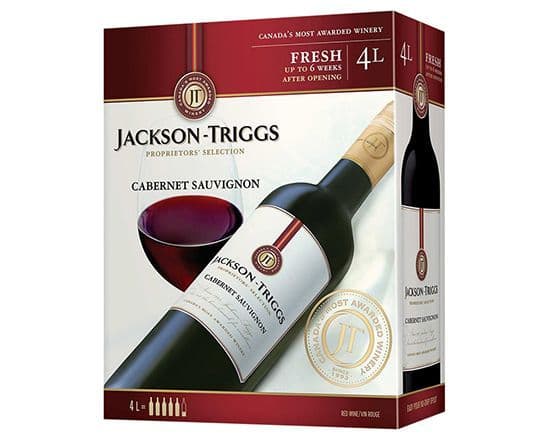 JACKSON TRIGGS PROP.CAB SAUV BOX WINE (4L)
