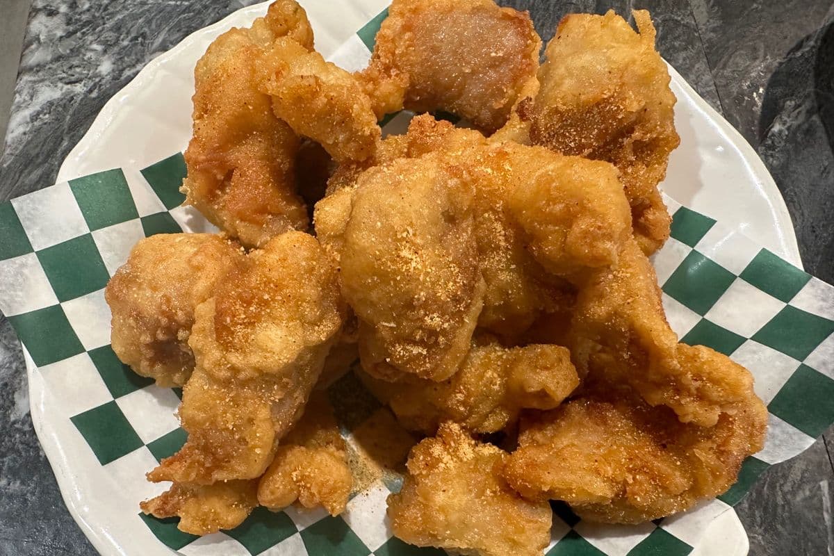 6. Dry Garlic Pork(Appetizers)