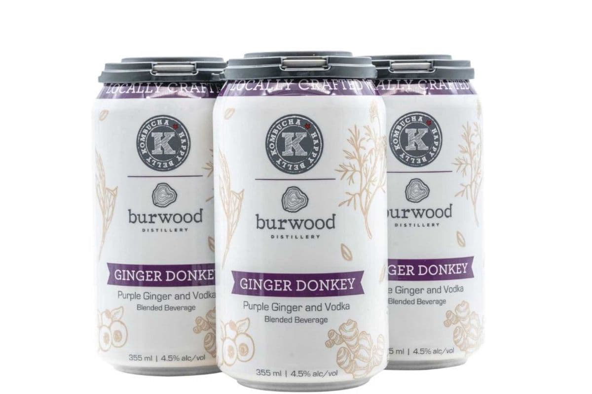 BURWOOD GINGER DONKEY 4CAN (1 x 4X355ML)