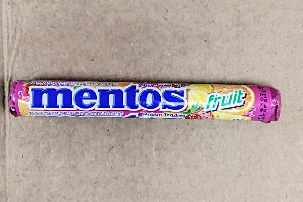 Mentos Fruit.