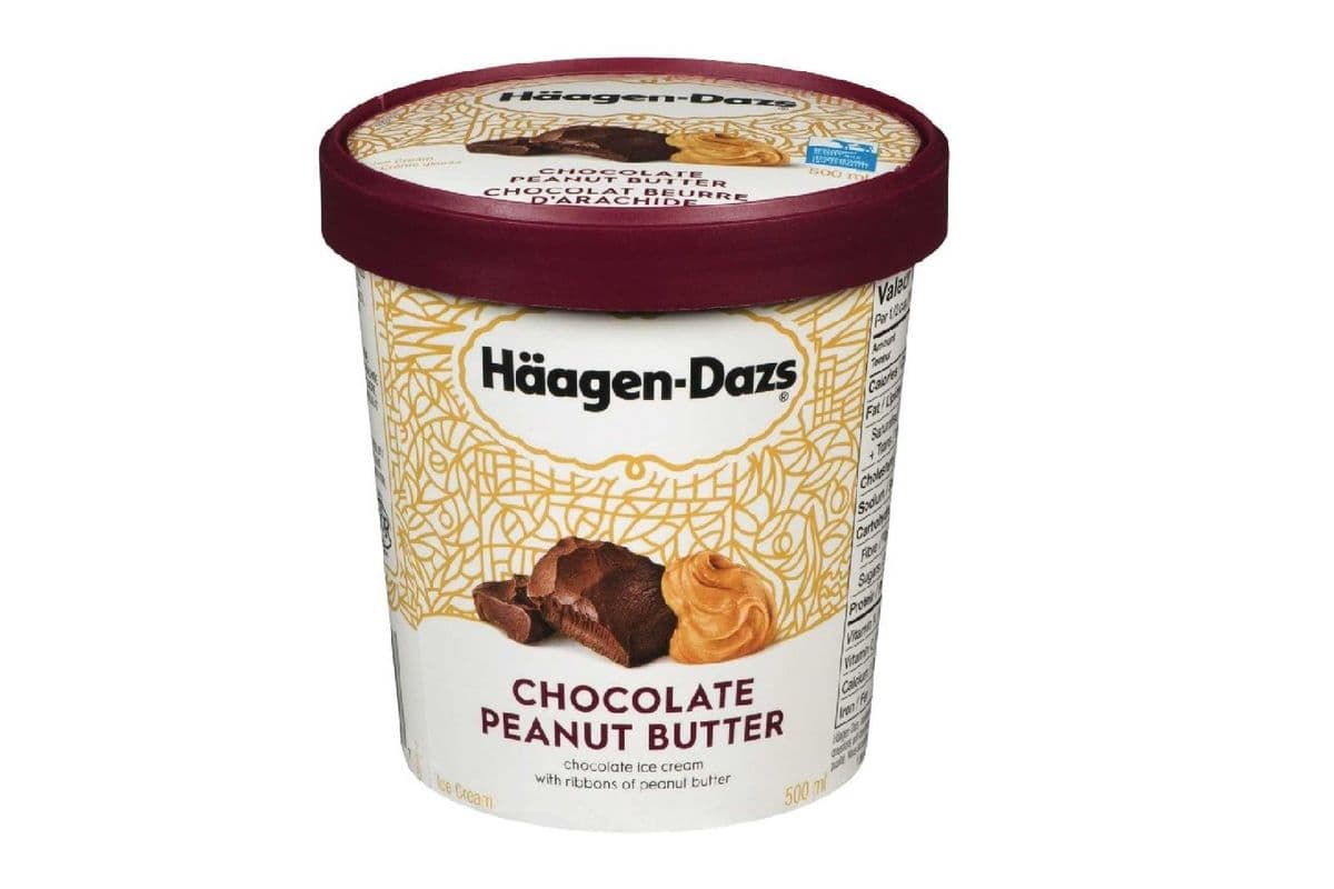 Haagen-Dazs Chocolate Peanut Butter Ice Cream (500ml) (500ml)