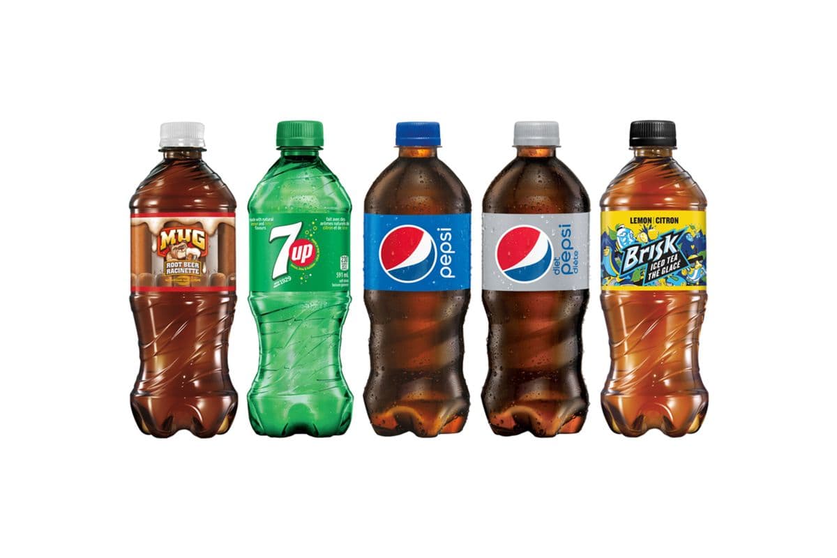 4-Pack of Bottled Pop (591 ml)