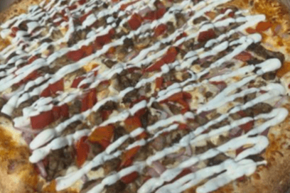 Small Butter Chicken Specialty Pizza