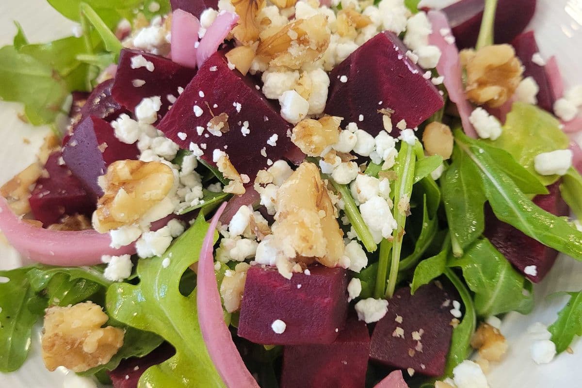 Beet & Goat Cheese Salad