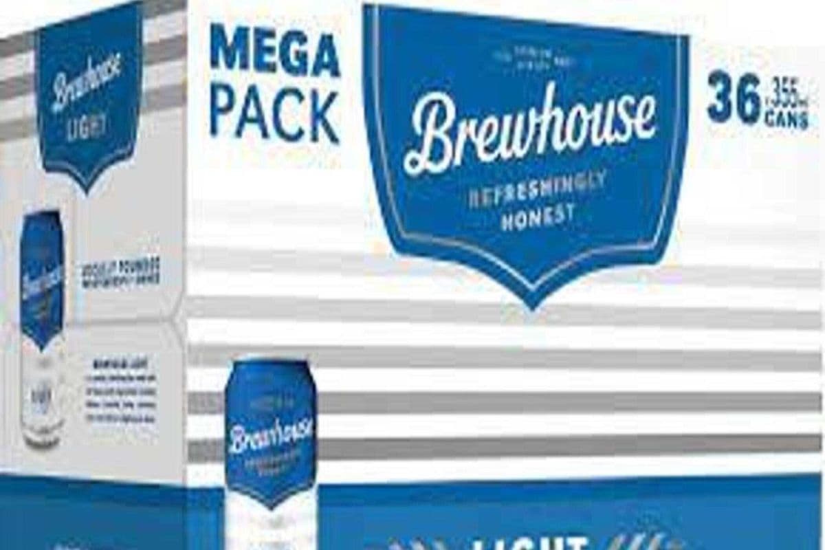 Brewhouse Light 36 cans (36 x 355 ml Cans)