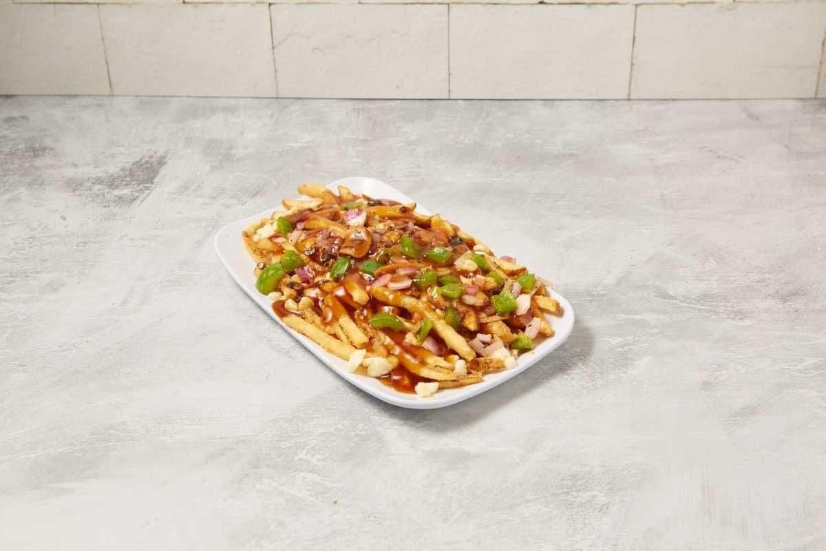 Large Veggie Poutine