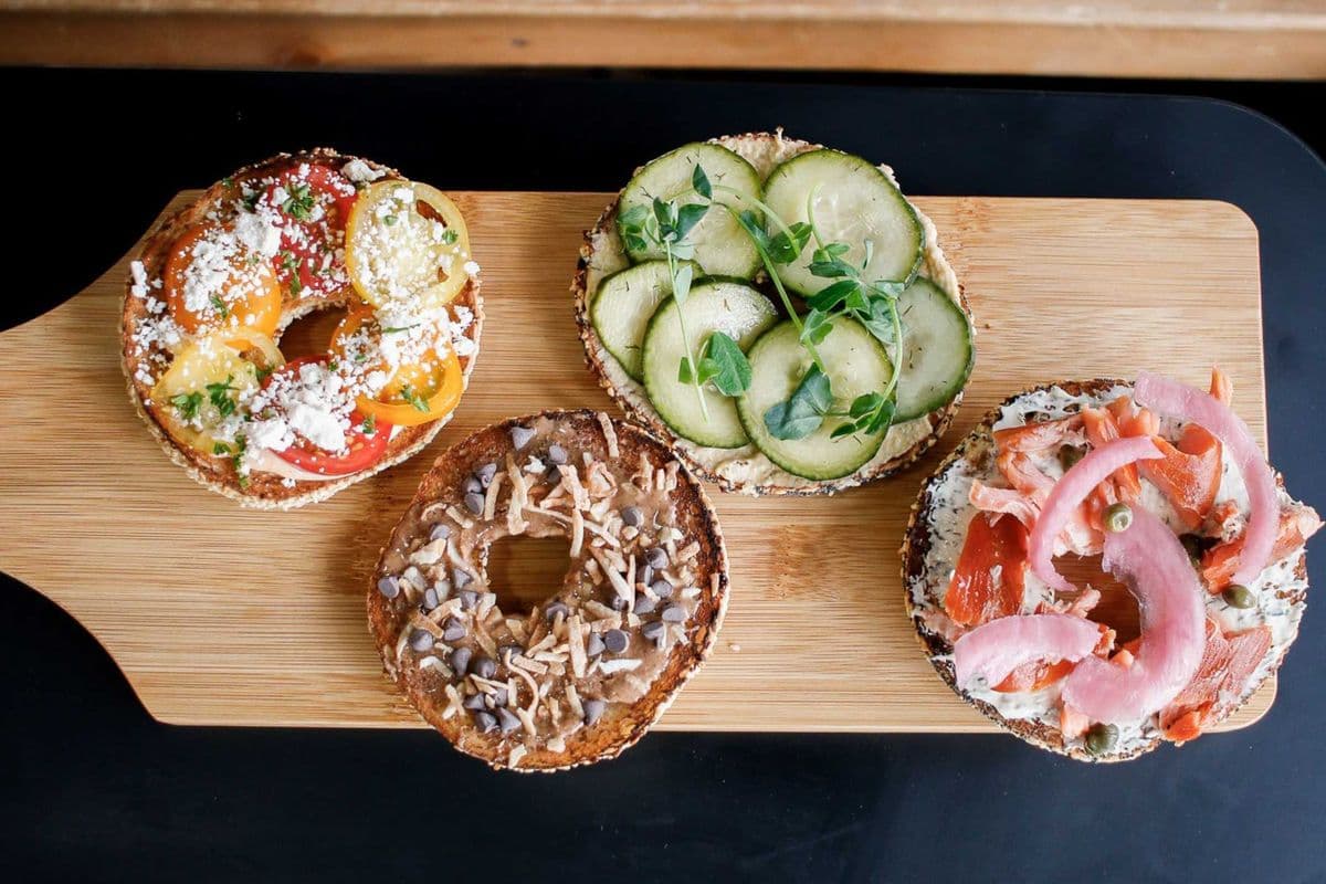 Open Face Bagelwich