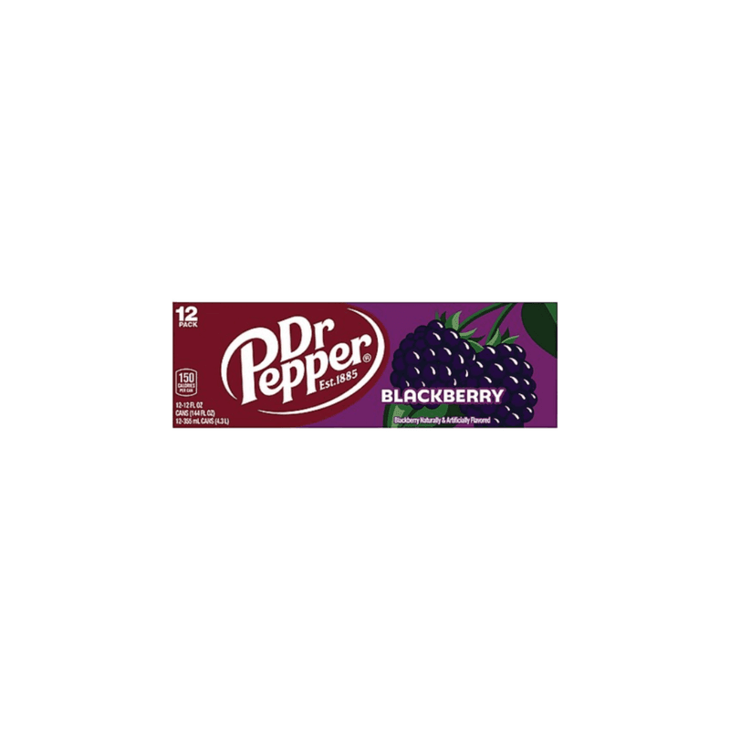 Dr Pepper Blackberry 12-Pack - USA (355ml)