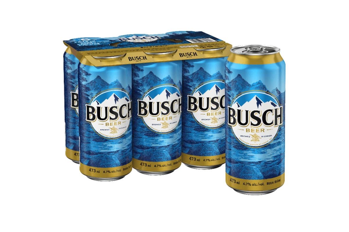 Busch Lager (6 x 473 ml Can)
