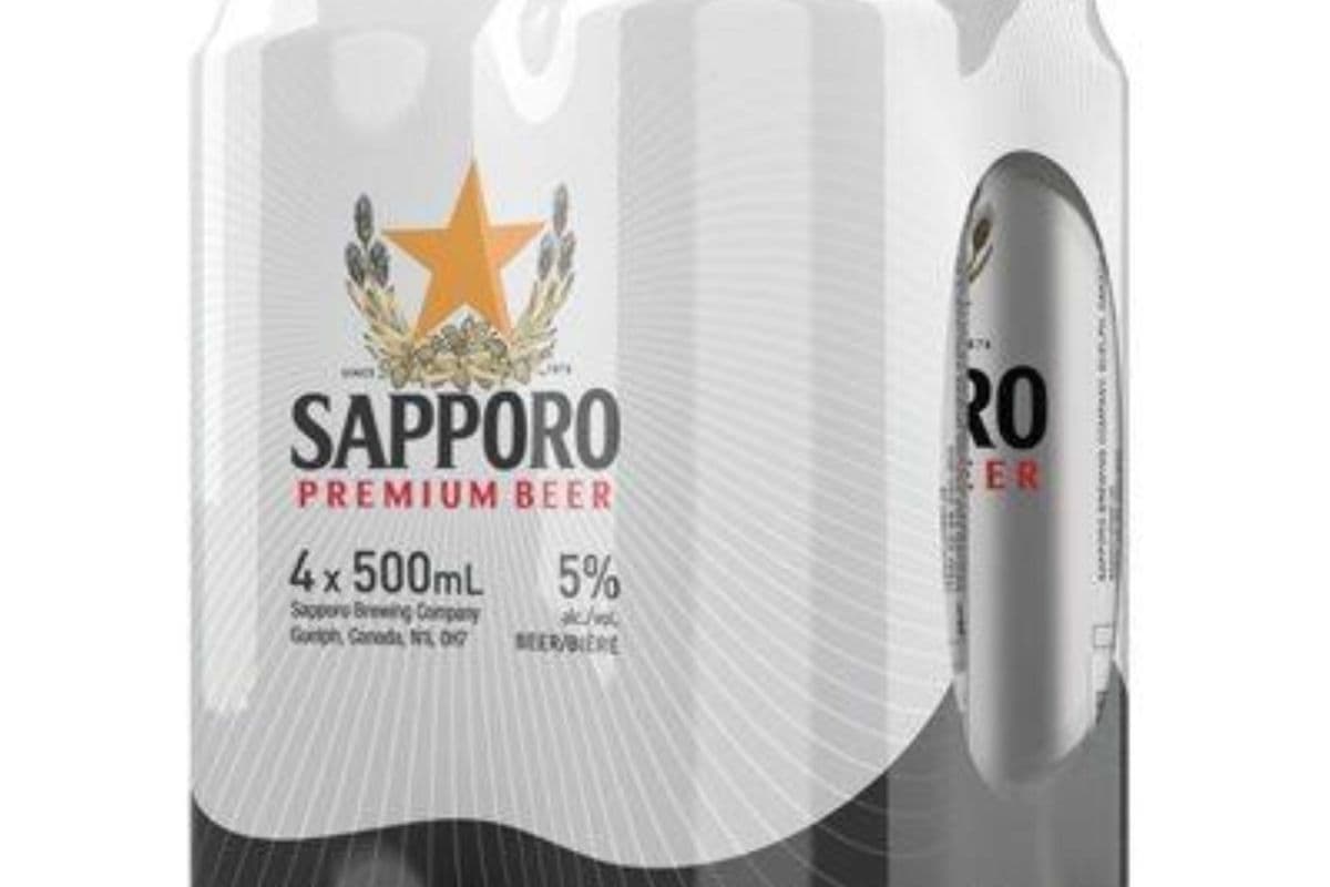 Sapporo 4 pack (4 x 500ml)