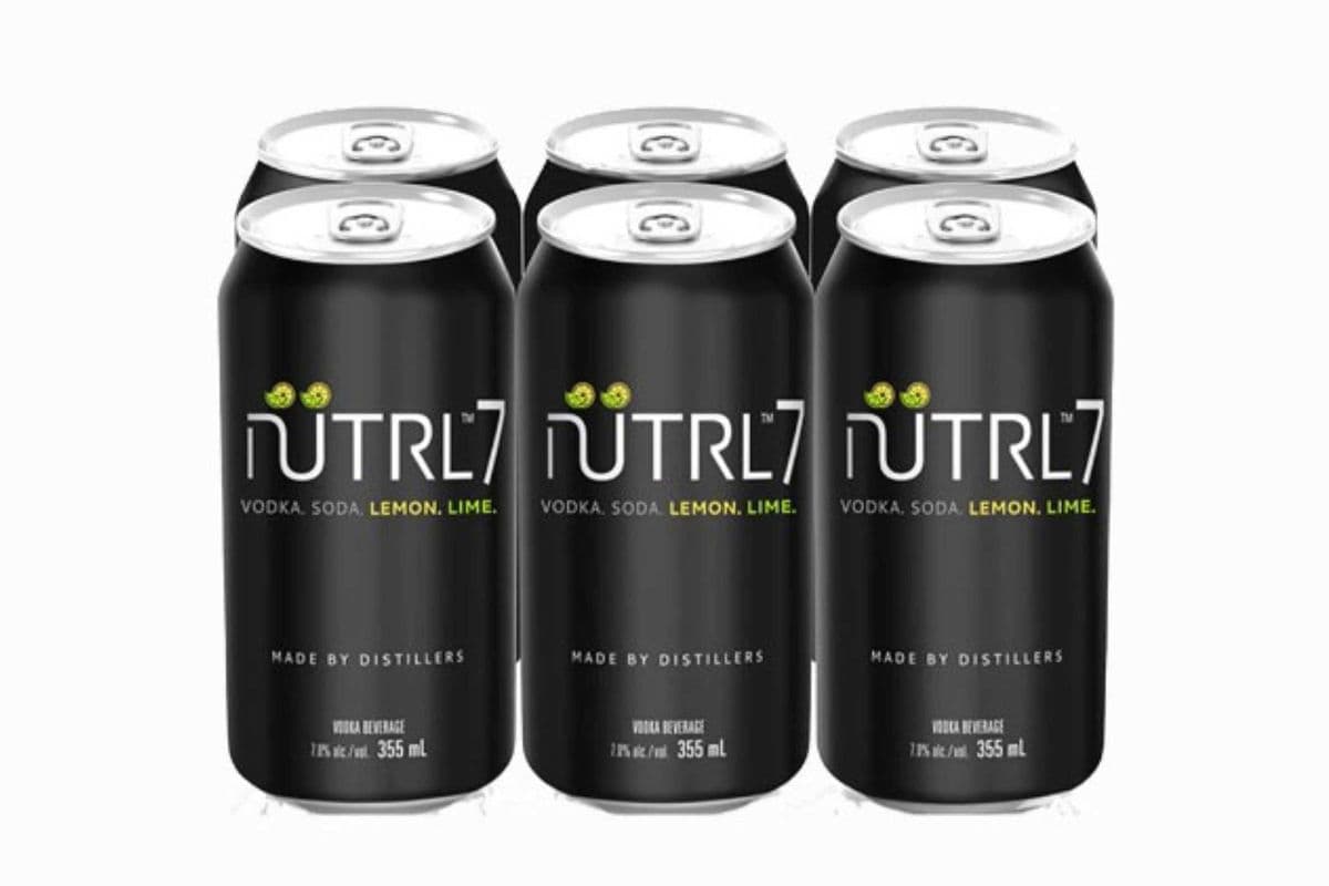 NUTRL VODKA SODA 7% LEMON LIME (6x355 ML) (1 x 355 ML)