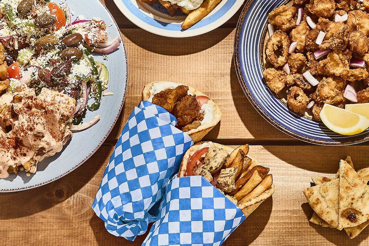 Calamari Wrap MEAL box