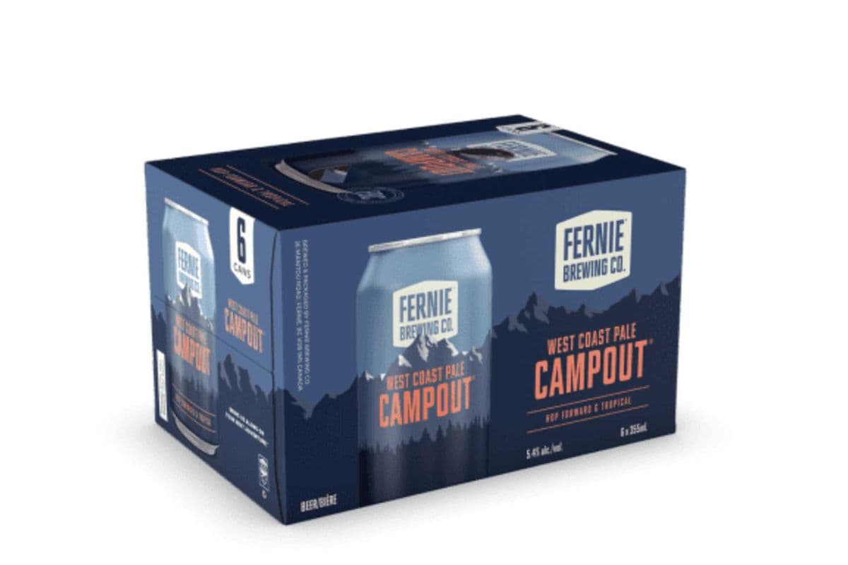 Fernie Brewing Campout West Coast Pale (6 x 355 ml)