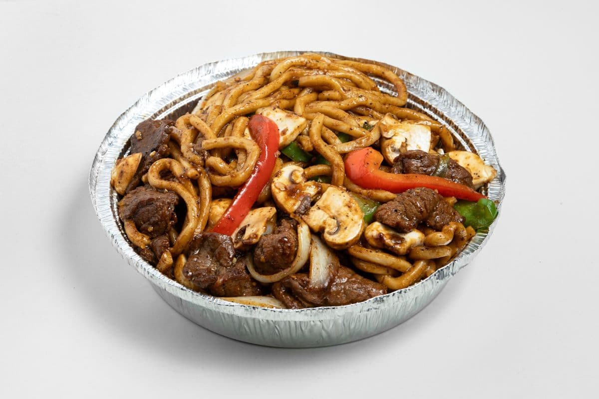 黑椒牛粗 #117B. Black Pepper Beef with Fried Noodles
