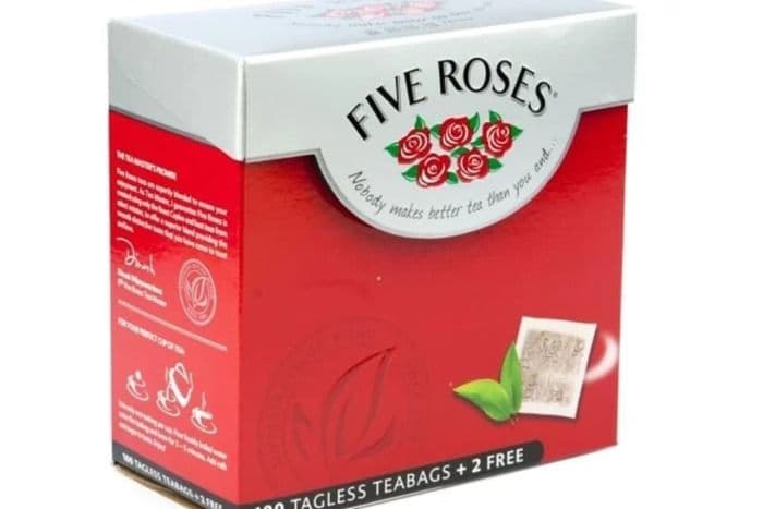 Five Roses Ceylon Tea (100 bags)
