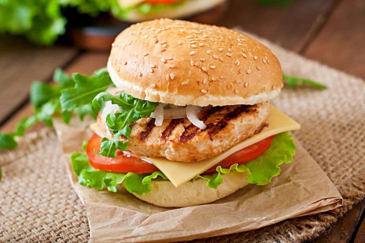 Grilled Chicken Burger