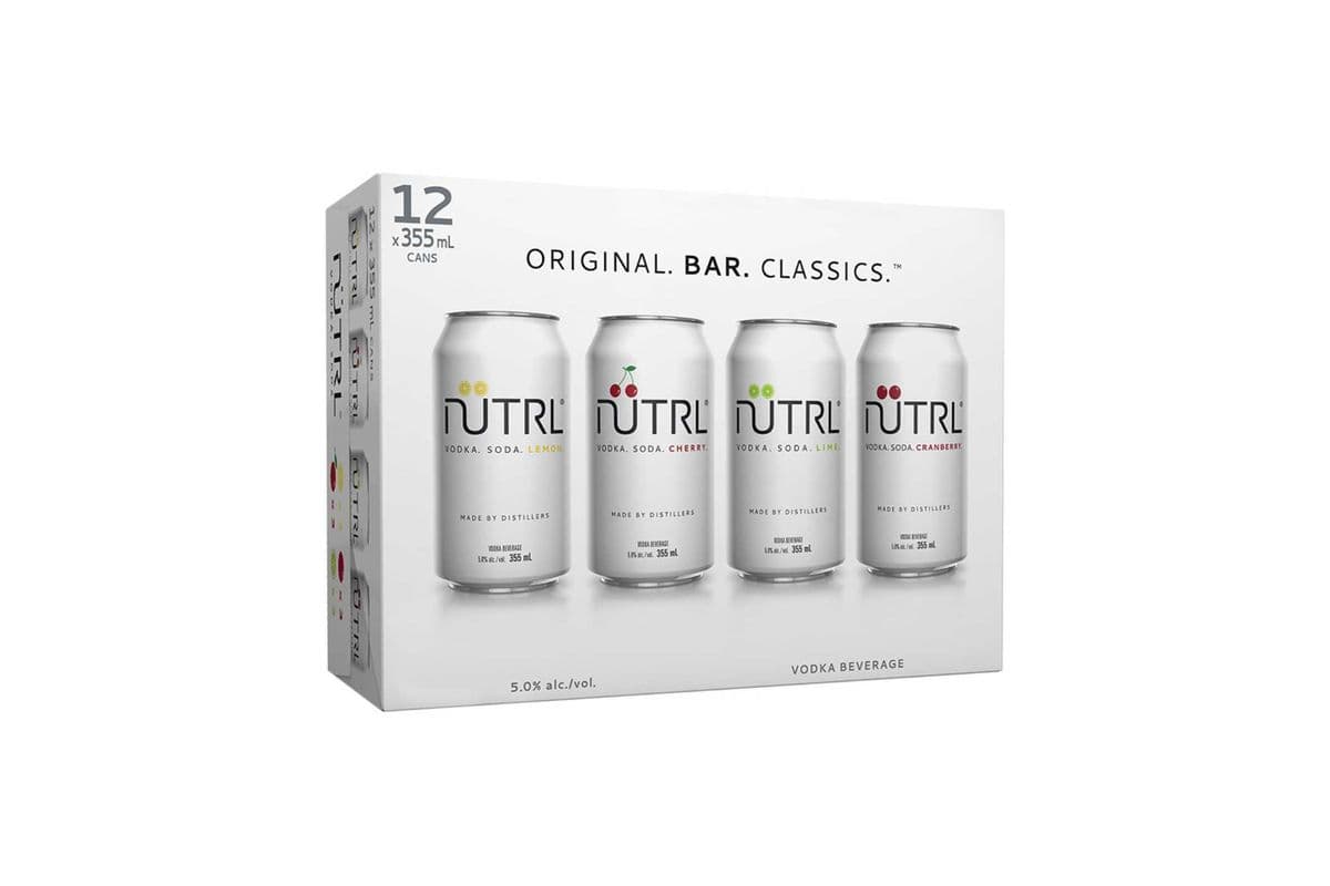 Nutrl Vodka Soda Mixer (12 x 355ml)