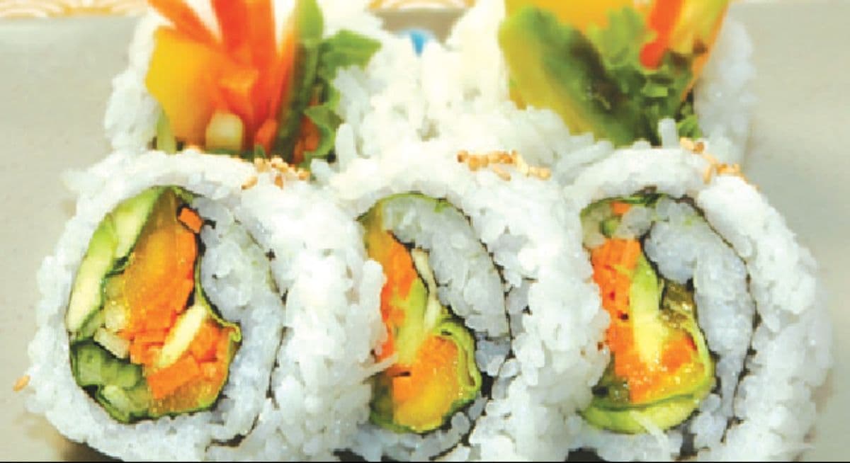 Mango Vegetable Roll