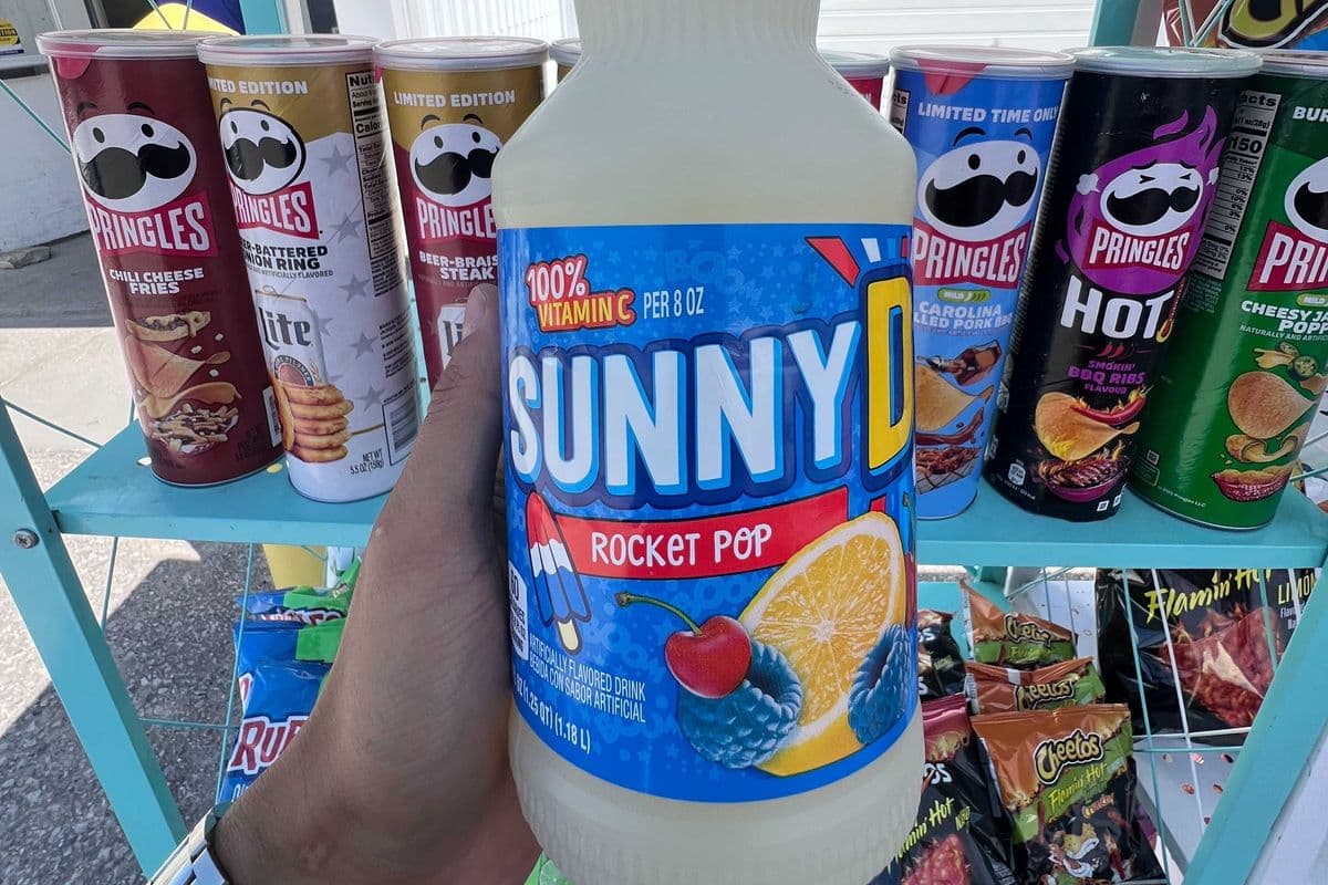 SunnyD Rocket Pop Flavored Drink 40oz (1.18L) | Limited Time
