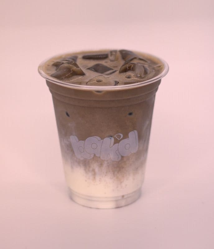 Iced Hojicha Latte