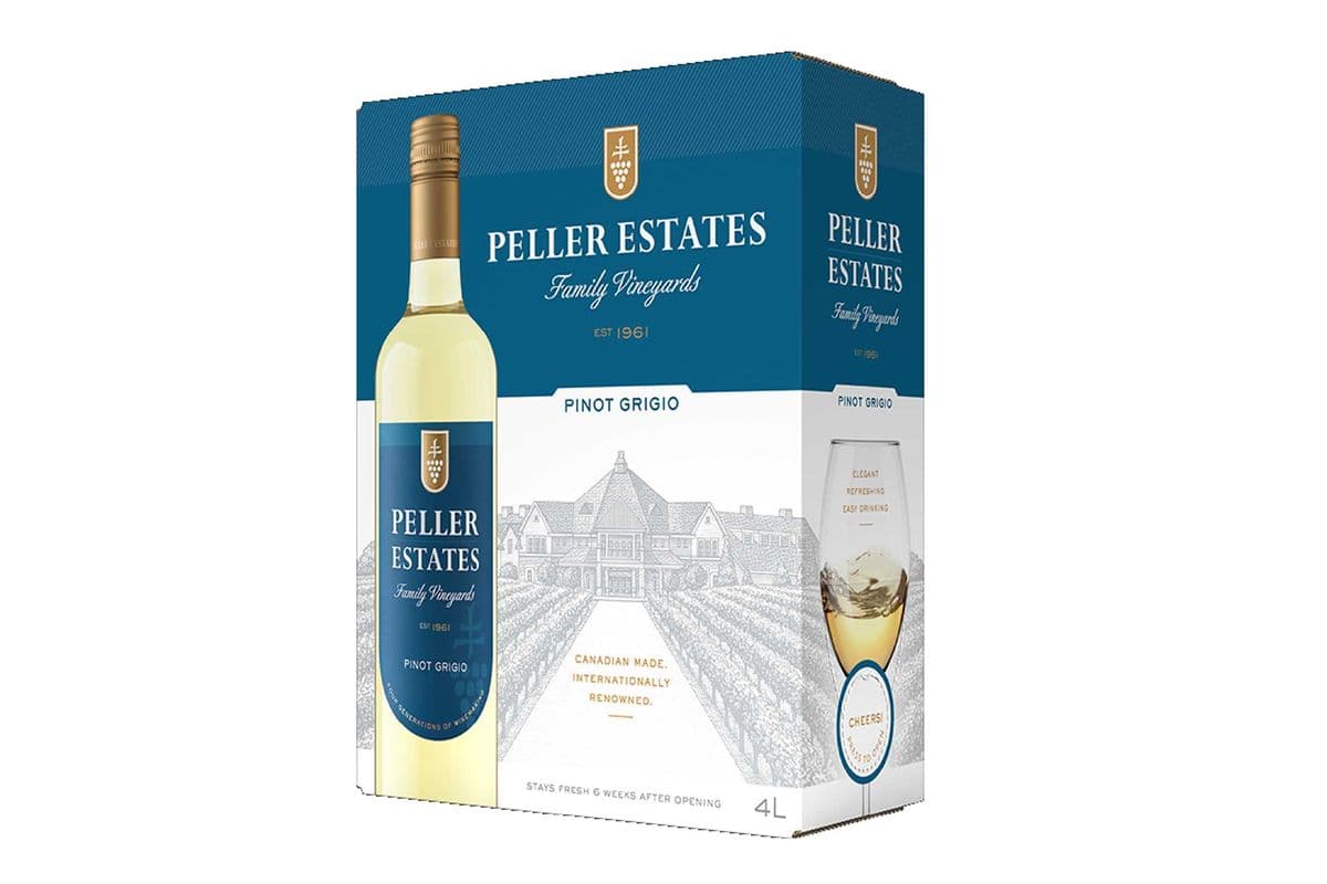 717968. PELLER FAMILY VINEYARDS PINOT GRIGIO (1 x 4L)