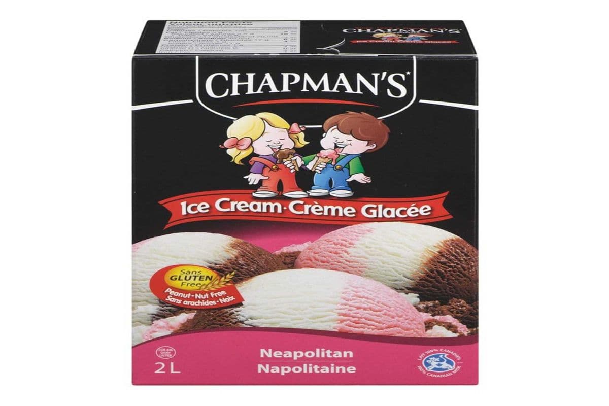 Chapmans Ice-cream – Neapolitan (2 L)