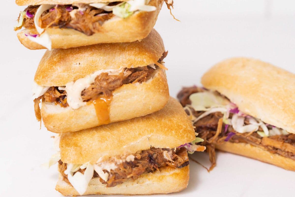 1 DOZEN PULLED PORK SLIDERS