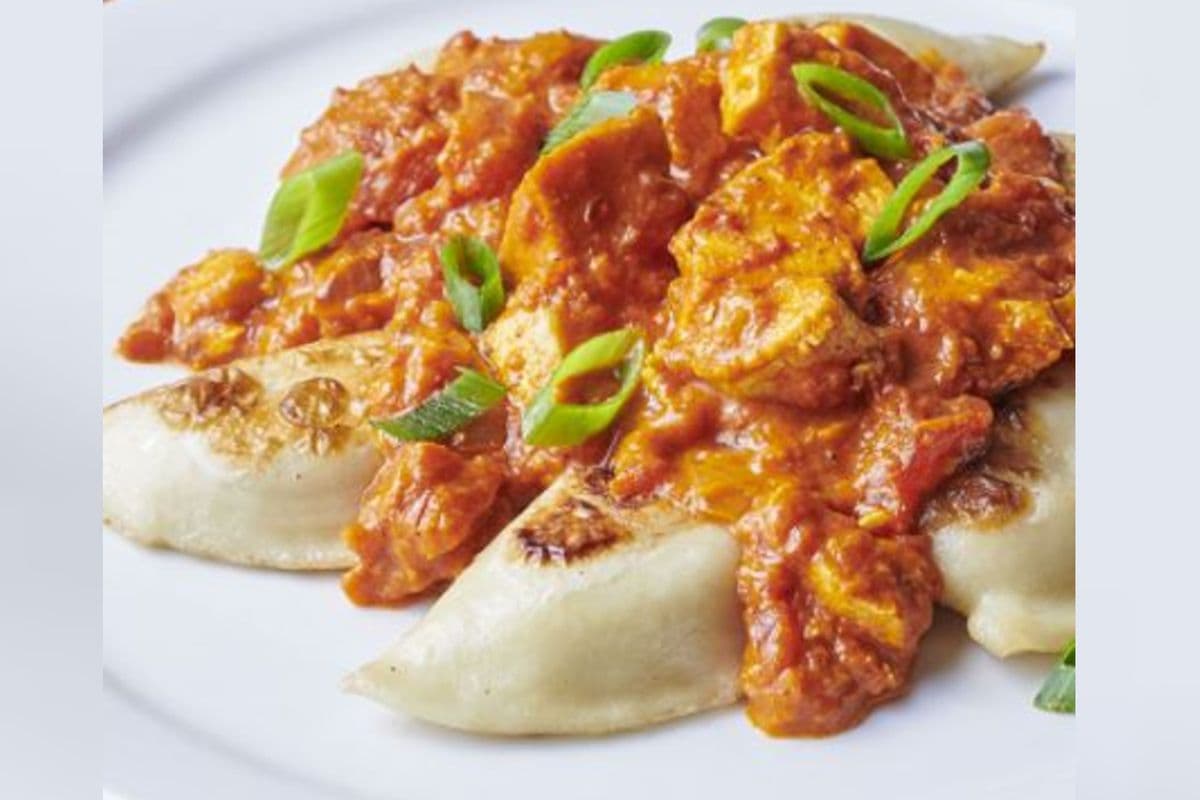 High End Bistro Butter Chicken Perogies