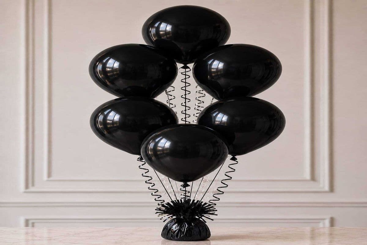 Black Balloon Bouquet