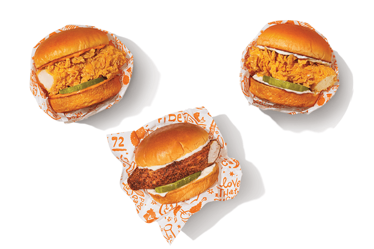 Mini Chicken Sandwich Trio