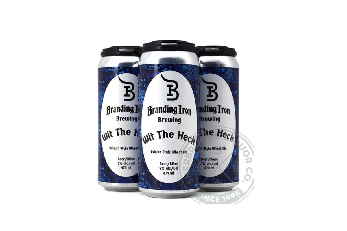 Branding Iron Wit the Heck Belgian Ale (1 x 473 ml)