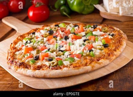 pizzas grandes / Large Pizza quebecoise