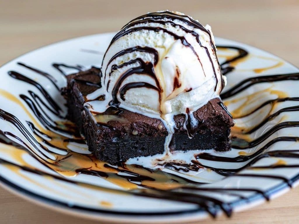 BROWNIE A LA MODE