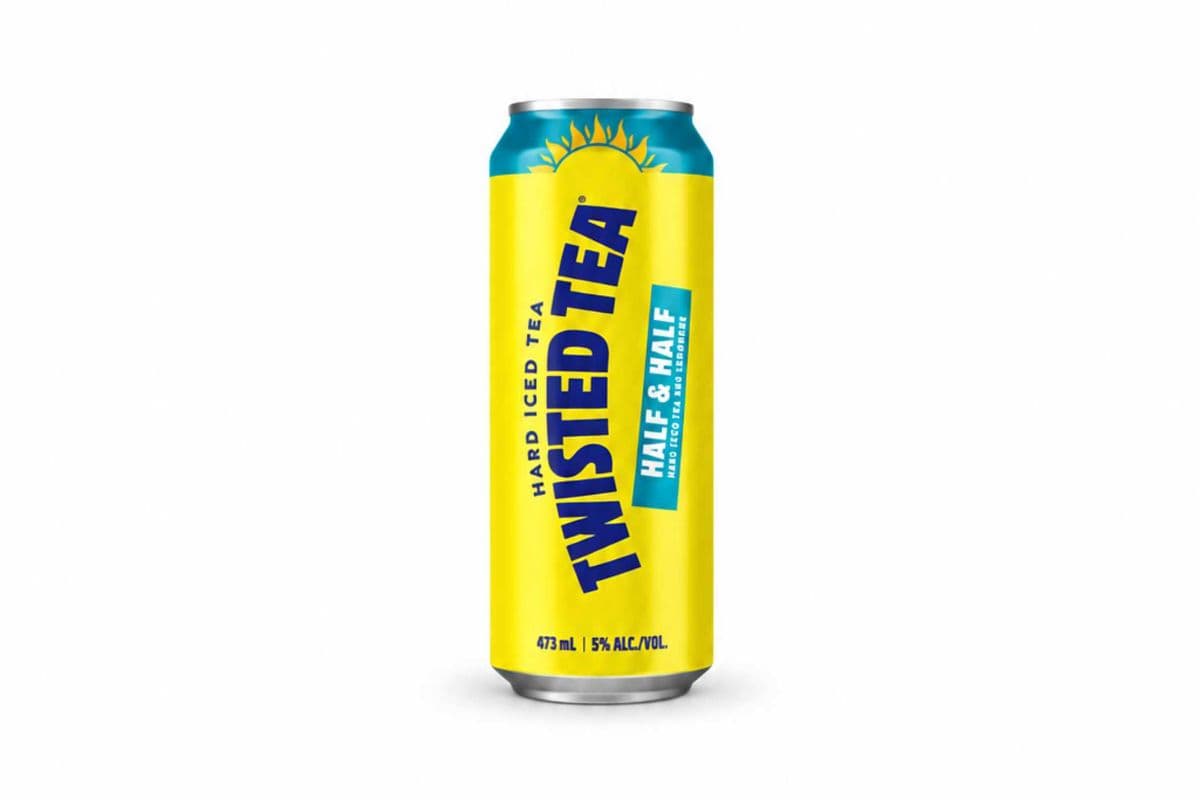 Twisted Tea Hard Iced Tea Half and Half (1 x 473ml Can)