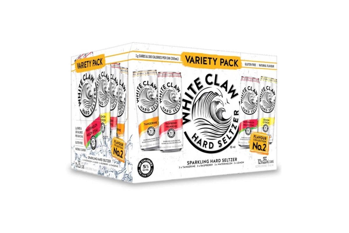 White Claw Variety No.2 (12 Pack) (12 x 355ml)