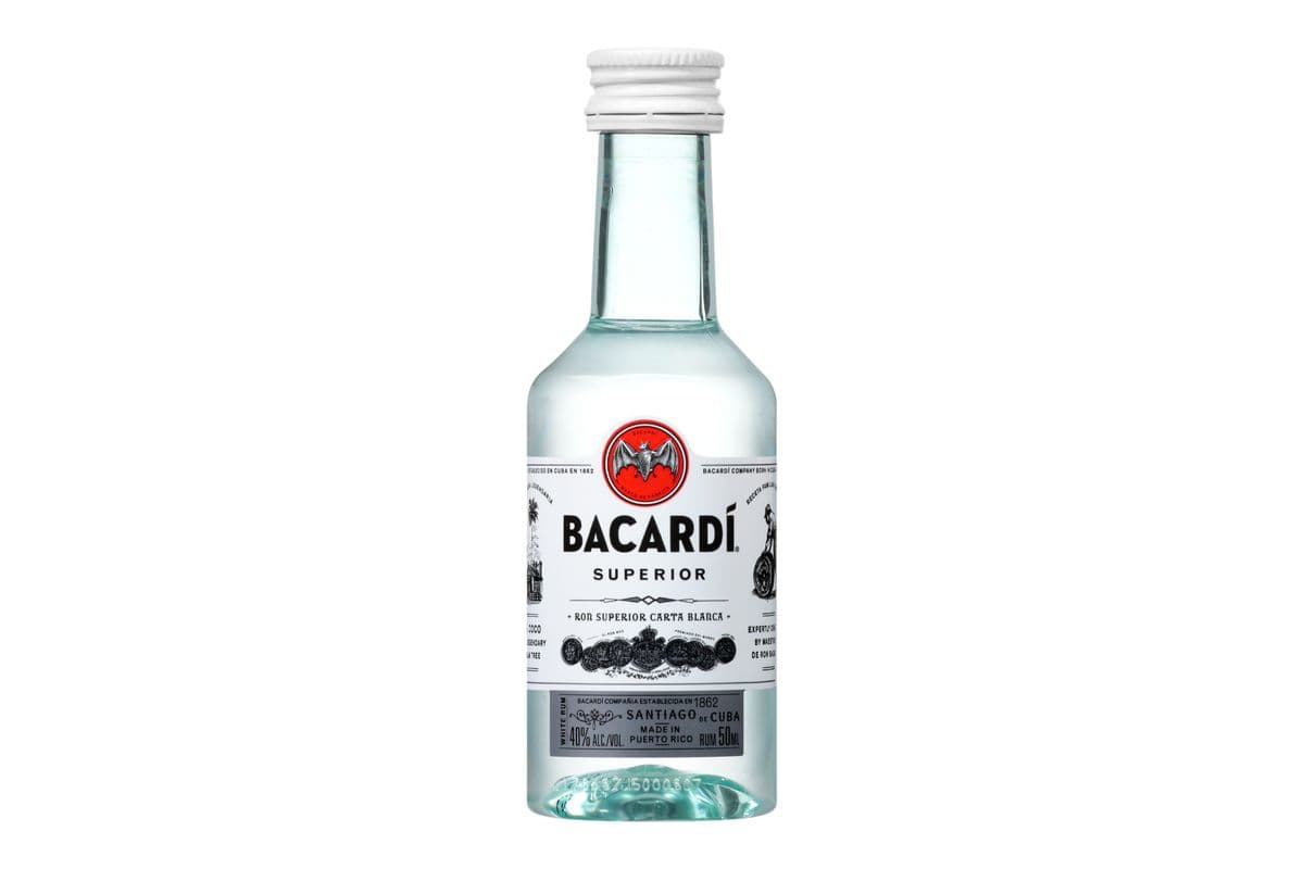 Bacardi White Rum (50 ml)
