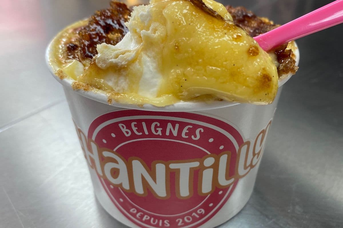 Gâteau crème brûlée/Crème Brûlée Cake (10oz)