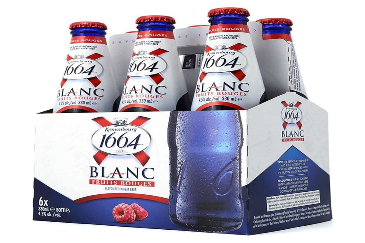 KRONENBOURG 1664 FRUIT ROUGE 6 PK (6 x 330ML)