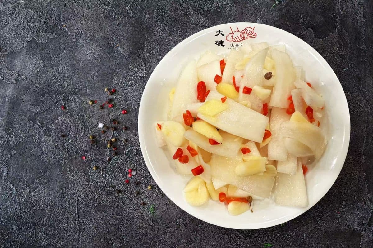 Spicy Raddish Salad / 辣爽口萝卜