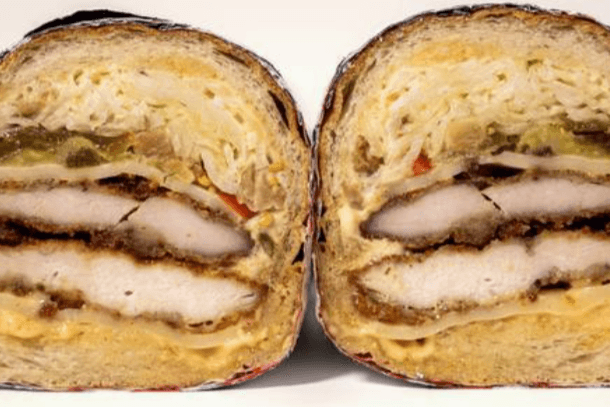 Sandwich Escalope de Poulet / Chicken Cutlet Sandwich