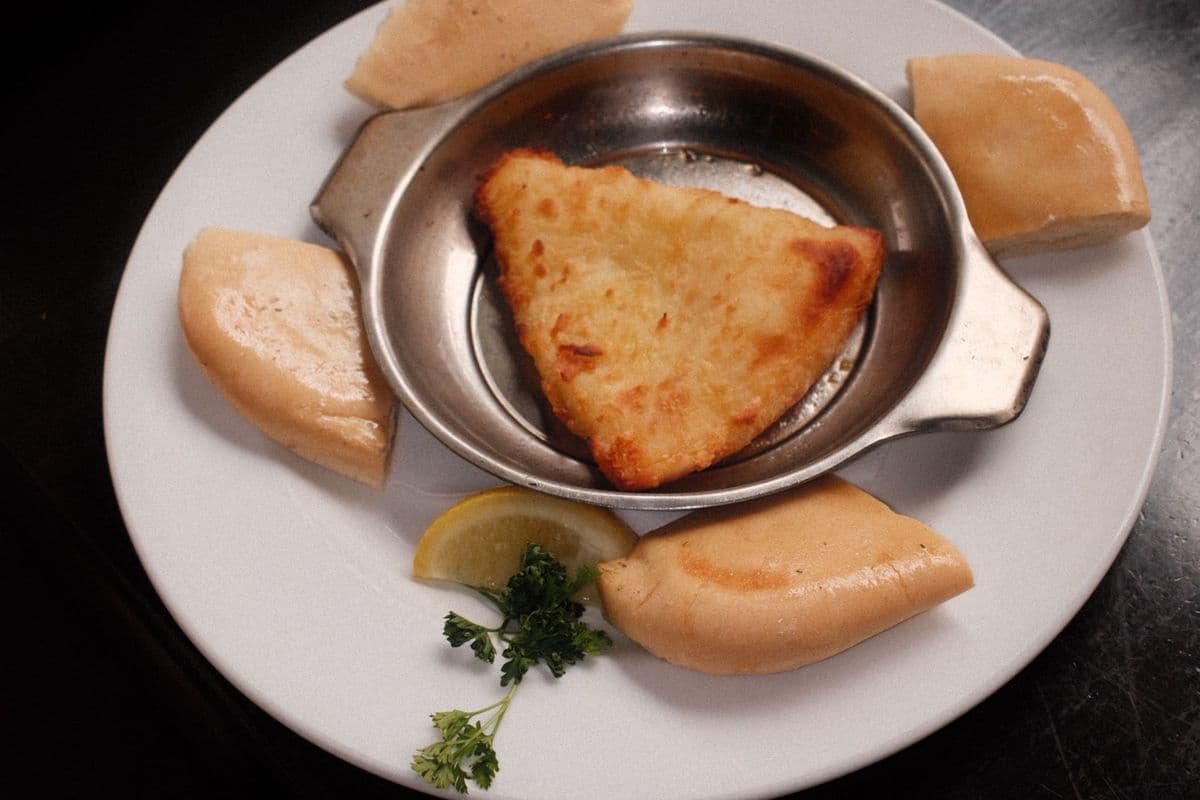 Saganaki Flambe