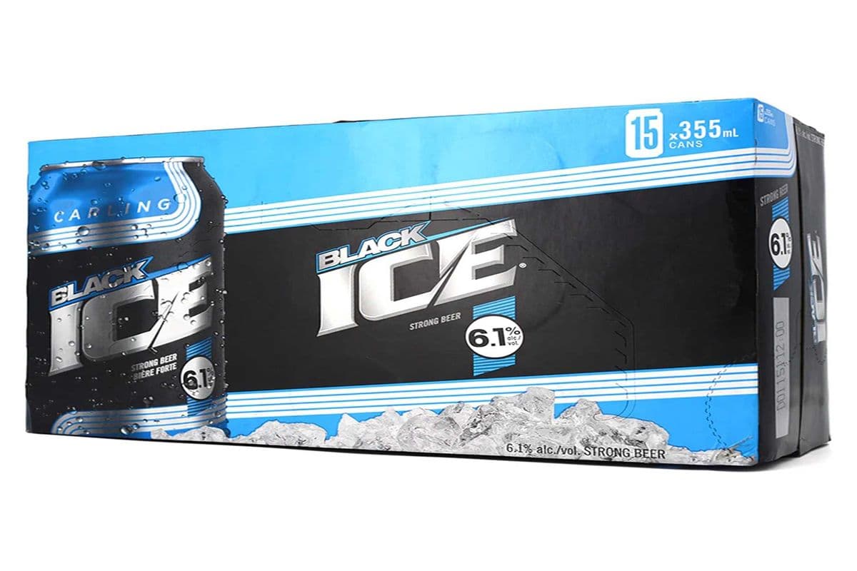 Black ice BEER 15 CANS (15 x 355ml)