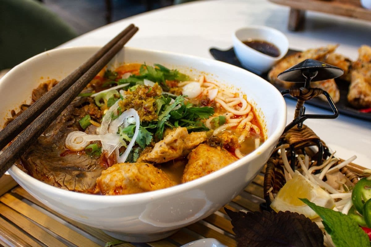 Spicy Beef Noodle Soup - Bún bò Huế
