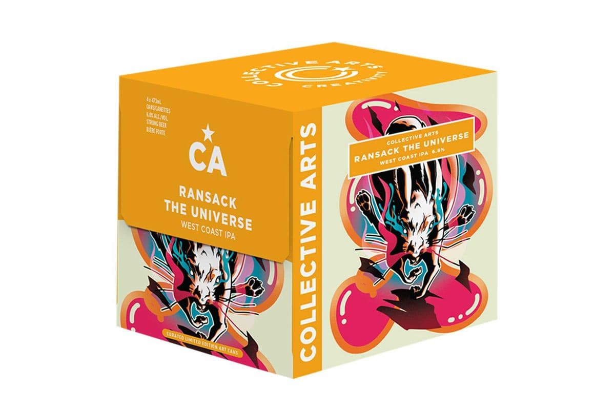 Collective Arts Ransack the Universe WEST COAST IPA 4 CANS (4 x 473 ML)